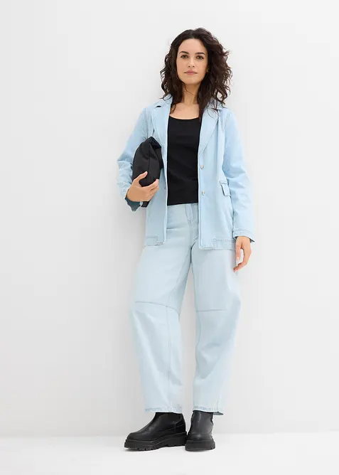 Tričko s hlubokým výstřihem na zádech, bonprix