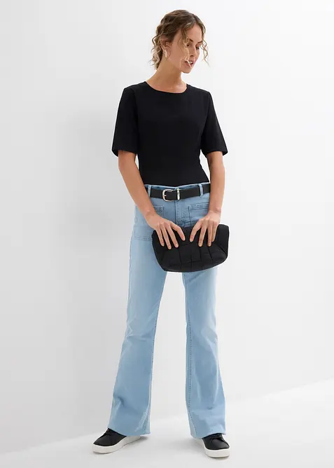 Body s krátkým rukávem (2 ks v balení), bonprix