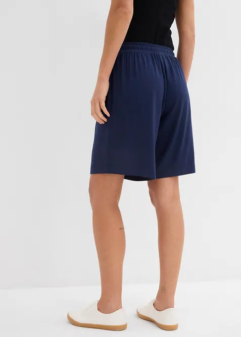 Žerzejové bermudy ze splývavé viskózy, bonprix