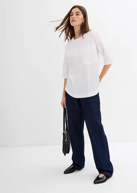 Oversize halenkové triko, bonprix