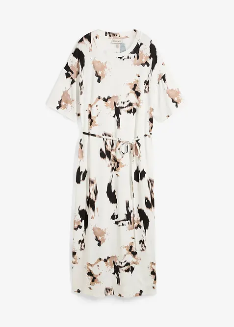 Úpletové šaty z jemné viskózy, bonprix