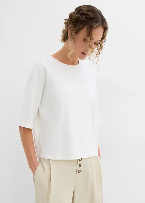 Tričko z čisté organické bavlny, bonprix