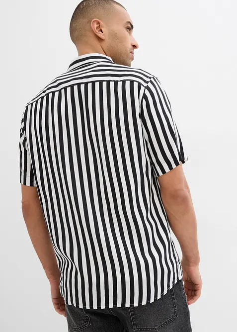 Košile s krátkým rukávem, z měkké viskózy, bonprix