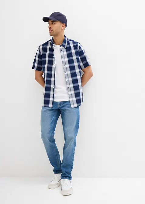 Tričko z čisté organické bavlny, Slim Fit (2 ks v balení), bonprix