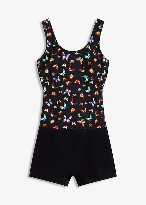 Jednod&iacute;ln&eacute; plavky s nohavičkami, bonprix