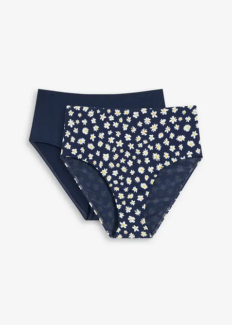 Stahovací bikiny, spodní díl, střední tvarující efekt (2 ks v balení), bonprix