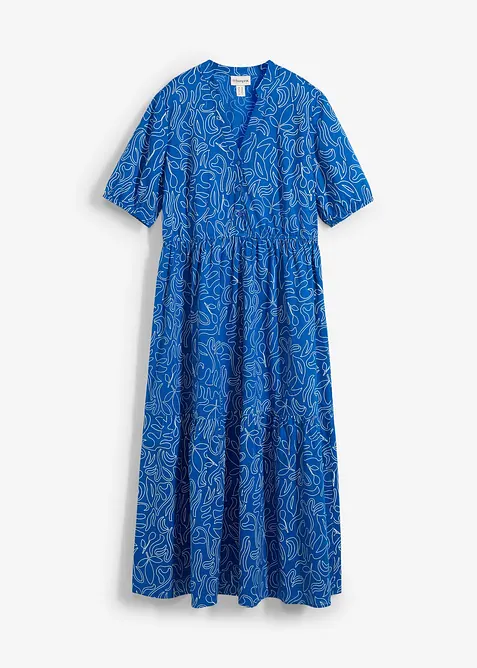 &Scaron;irok&eacute; midi &scaron;aty z čist&eacute; bavlny, bonprix