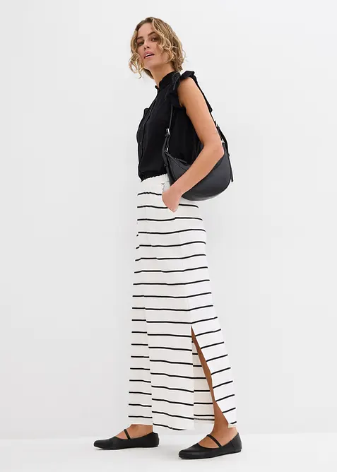 Dlouhá sukně z čisté organické bavlny, bonprix