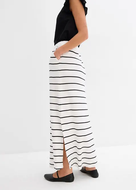 Dlouhá sukně z čisté organické bavlny, bonprix