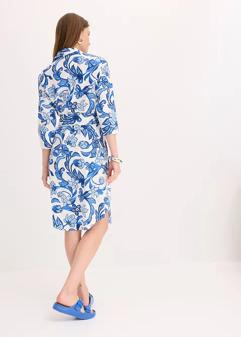 Košilové šaty z bavlněné směsi, bonprix