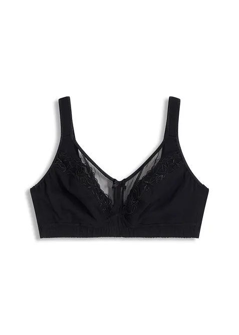 Odlehčující podprsenka bez kostic, s pohodlnou bavlnou, bonprix