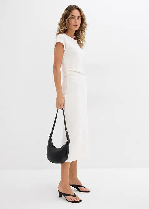 Midi &scaron;aty z jemn&eacute; směsi s visk&oacute;zou, bonprix