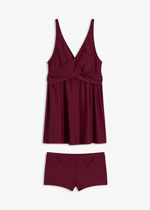 Dlouhé tankiny s výstřihem do V (2dílná souprava), bonprix