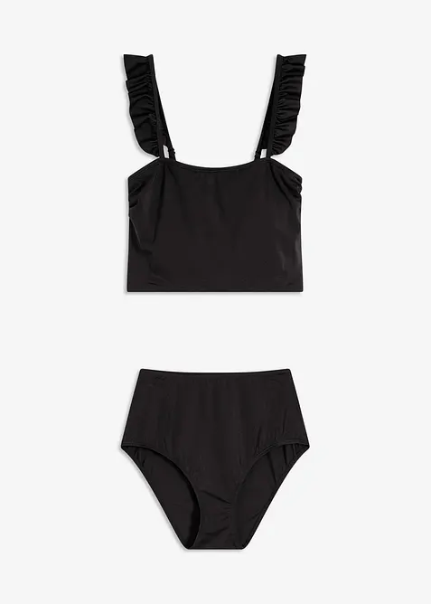 Bikiny s podprsenkovým topem (2dílná souprava), mírně lesklé, bonprix