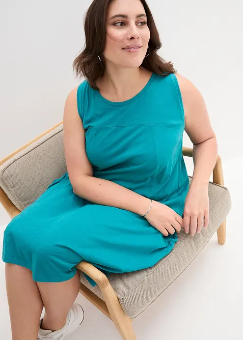 Bavlněn&eacute; žerzejov&eacute; &scaron;aty s kapsami, bonprix