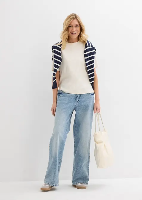 Tričko z čist&eacute; organick&eacute; bavlny, bonprix