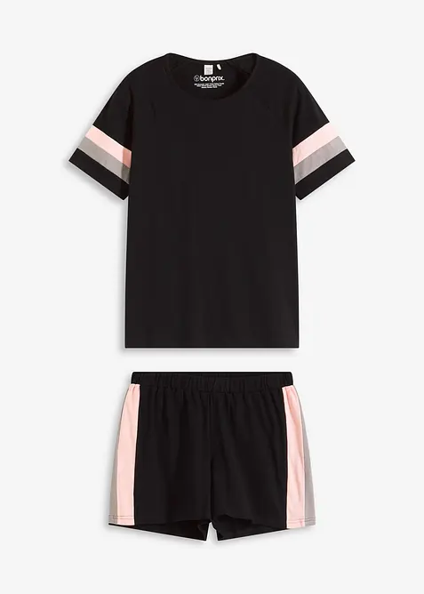 Krátké pyžamo z čisté bavlny, bonprix