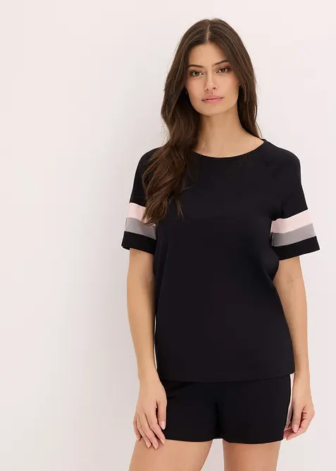 Krátké pyžamo z čisté bavlny, bonprix