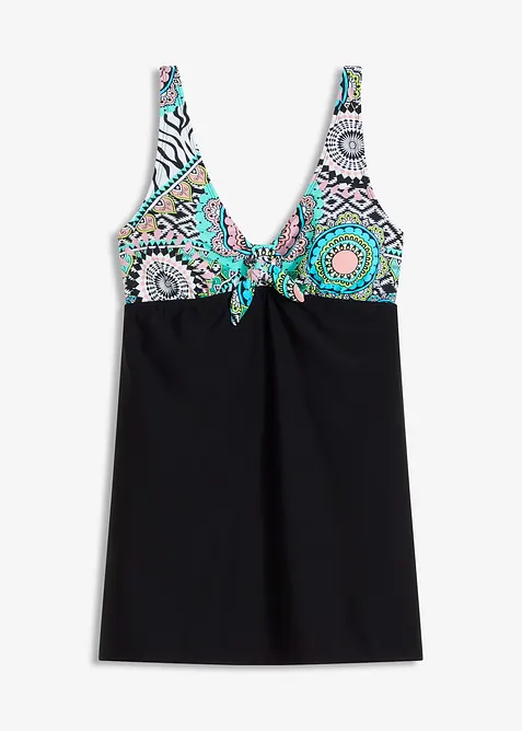 Koupací šaty s ozdobnou mašličkou, bonprix