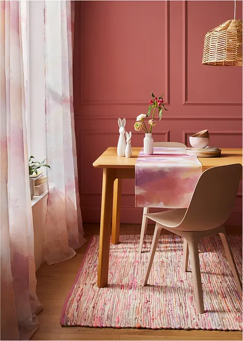 Záclony z lehkého voálu (2 ks v balení), bonprix