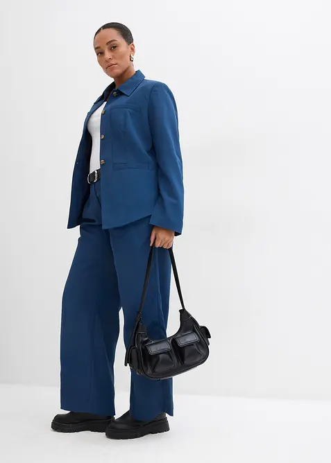 Tričko s dlouh&yacute;m ruk&aacute;vem, z čist&eacute; organick&eacute; bavlny, bonprix