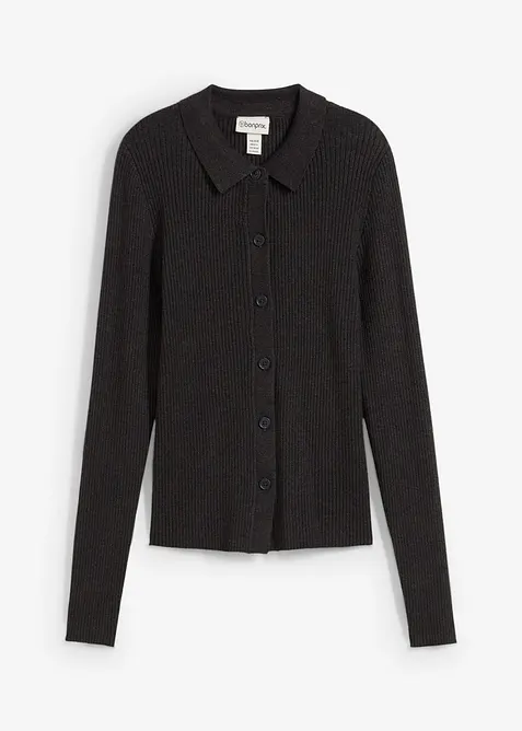 Kabátek z jemné pleteniny z viskózové směsi, bonprix