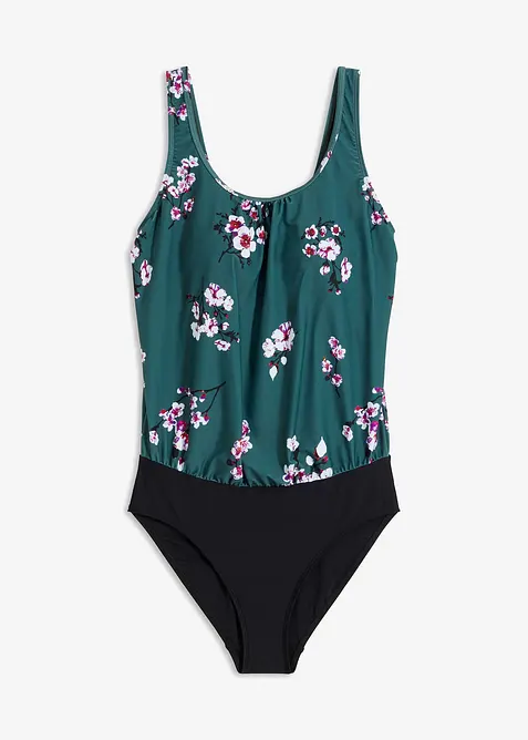 Jednodílné plavky s balónovým tvarem, bonprix