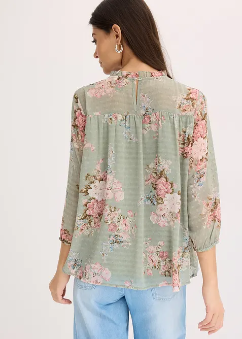 poti&scaron;těn&aacute; &scaron;ifonov&aacute; tunika, bonprix