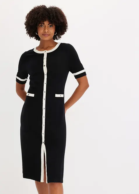 Pleten&eacute; &scaron;aty s ozdobn&yacute;mi knofl&iacute;ky, bonprix