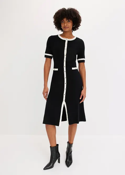 Pleten&eacute; &scaron;aty s ozdobn&yacute;mi knofl&iacute;ky, bonprix