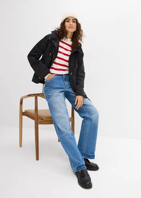 Bunda s kapucí, na přechodné období, bonprix