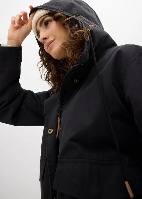 Bunda s kapucí, na přechodné období, bonprix