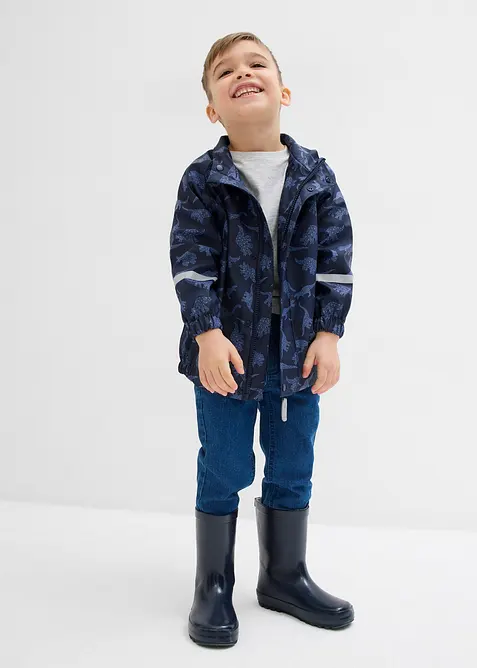 Nepromokavá bunda do deště s kapucí, bonprix