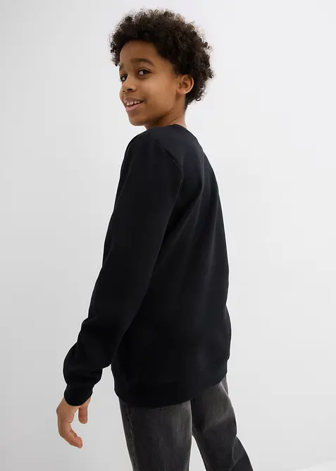 Mikina z měkké bavlněné směsi, bonprix