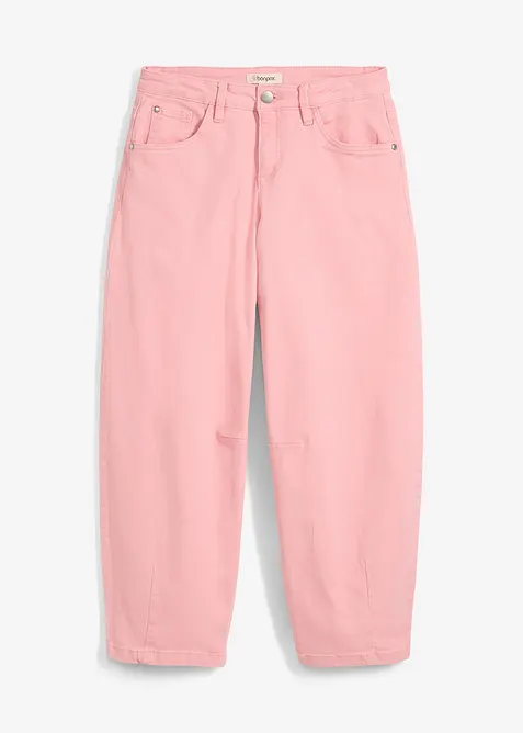 Keprov&eacute; kalhoty z bavlny se strečem, bonprix