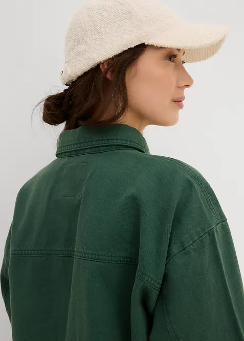 Košilová bunda z čisté bavlny, bonprix