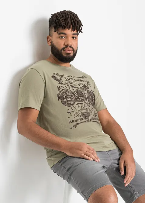 Tričko z čist&eacute; bavlny, bonprix