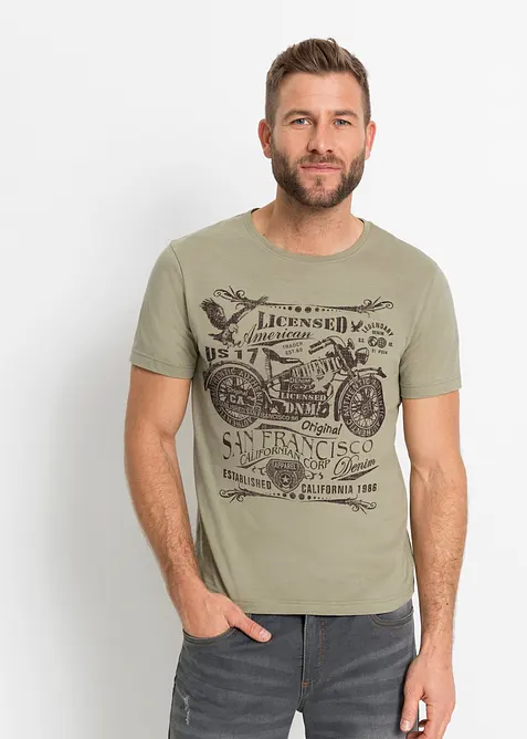 Tričko z čist&eacute; bavlny, bonprix