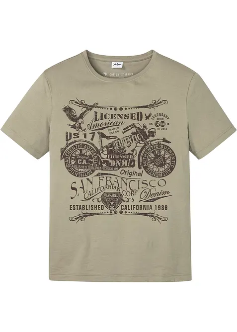 Tričko z čist&eacute; bavlny, bonprix