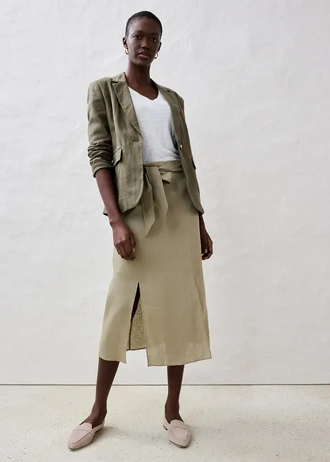 Blejzr z čistého lnu, bonprix