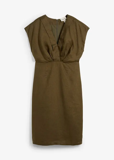 Pouzdrové šaty z čistého lnu, bonprix