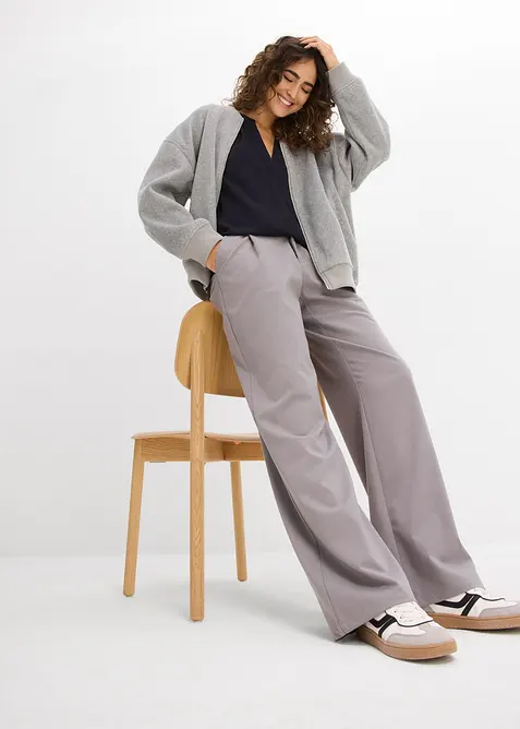 Dlouh&aacute; tunika z udržiteln&eacute; visk&oacute;zy, bonprix