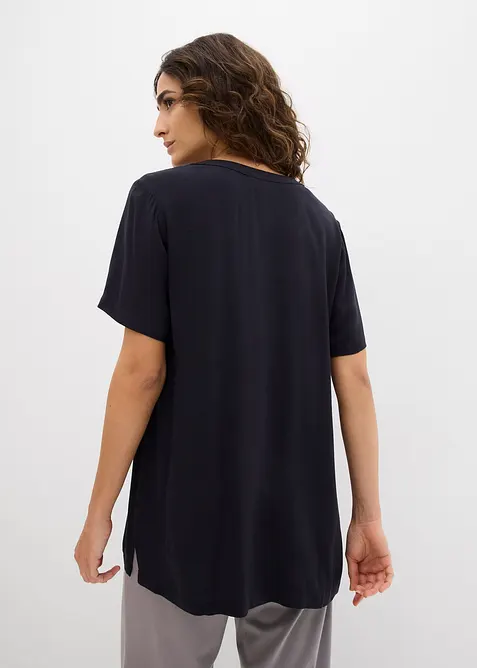 Dlouh&aacute; tunika z udržiteln&eacute; visk&oacute;zy, bonprix