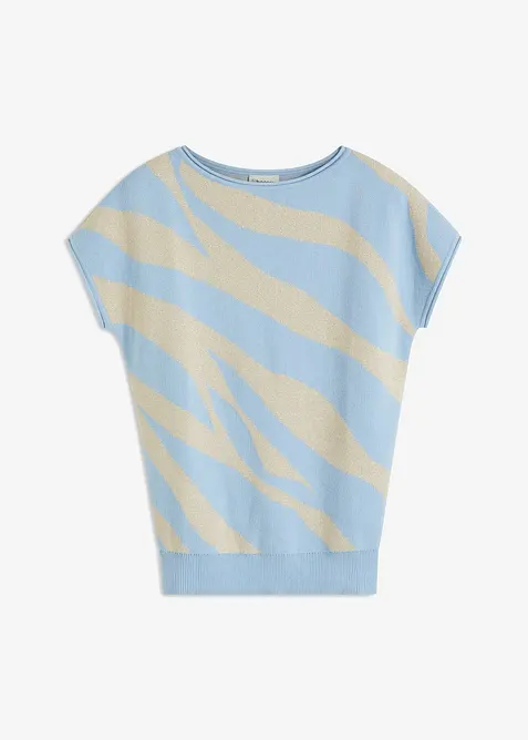 Svetr z jemného úpletu, s třpytivou přízí, bonprix