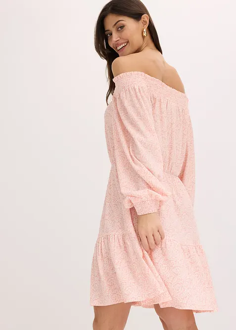 Carmen šaty s potiskem, bonprix