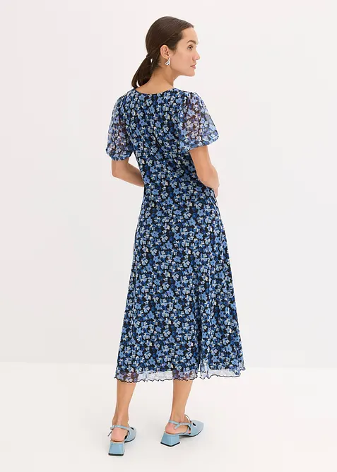 Midi &scaron;aty ze s&iacute;ťoviny s potiskem, bonprix