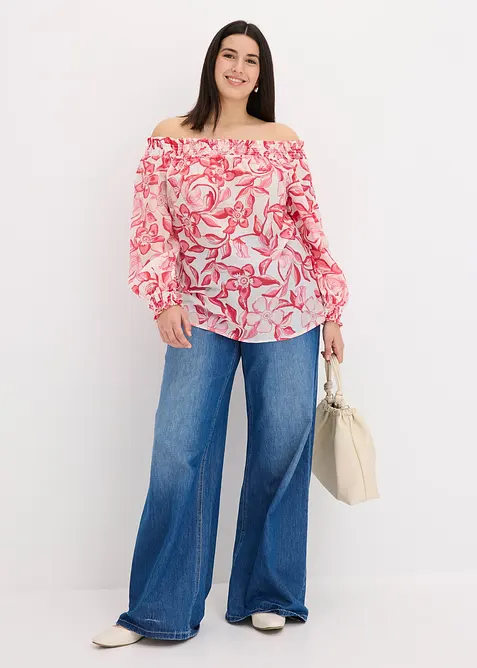 Carmen halenka s potiskem, bonprix