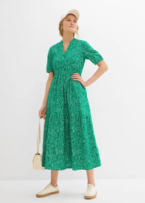 &Scaron;irok&eacute; midi &scaron;aty z čist&eacute; bavlny, bonprix