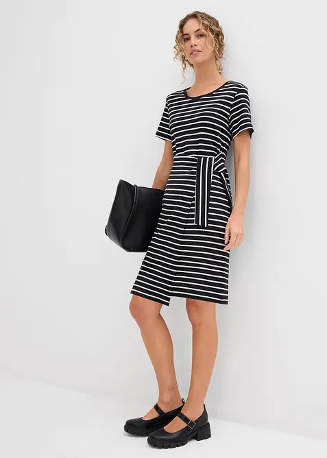 Žerzejové šaty z čisté bavlny, bonprix