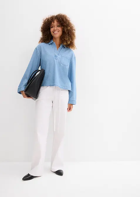 Džínová tunika, bonprix